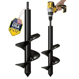 Auger Drill Bit 4 x 12 Inch