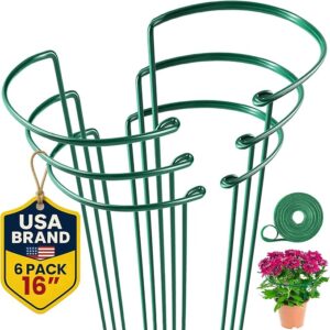 6 Pack Plant Support Stakes 16"