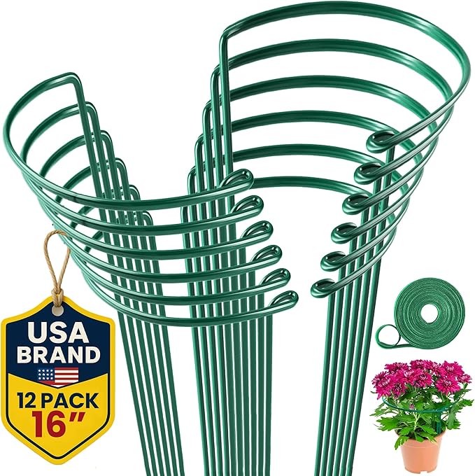 12 Pack Plant Support Stakes 16