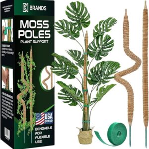 2 Pack 28'' Bendable Moss Pole
