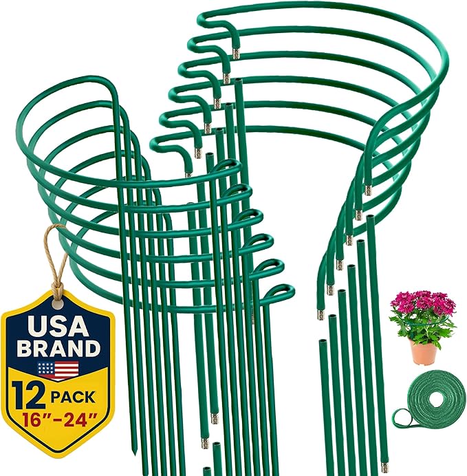 12 Pack Plant Support Stakes 16-24