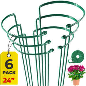 6 Pack Plant Support Stakes 24"